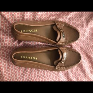 Brown Coach flats